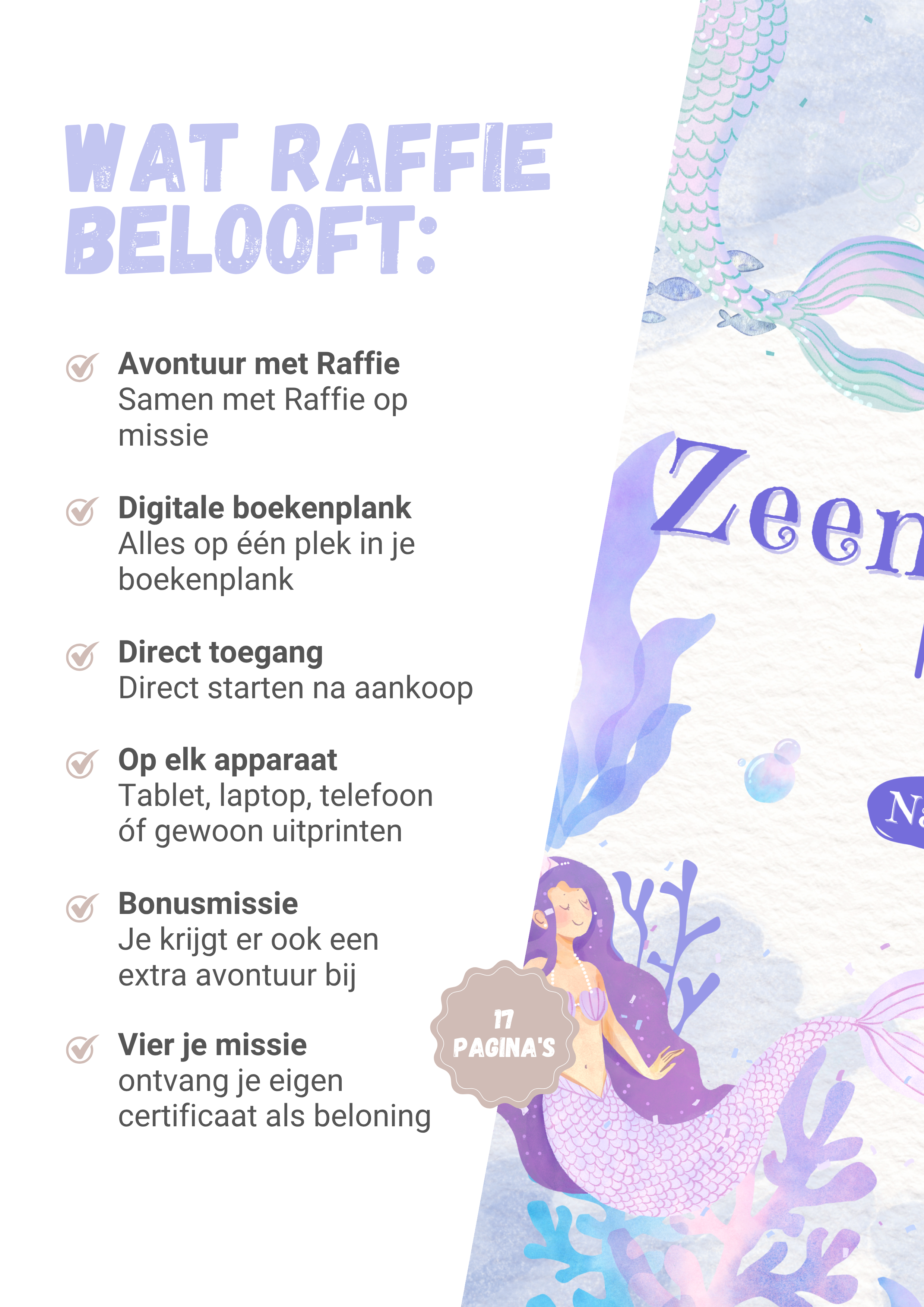 Zeemeerminnen Kleurboek