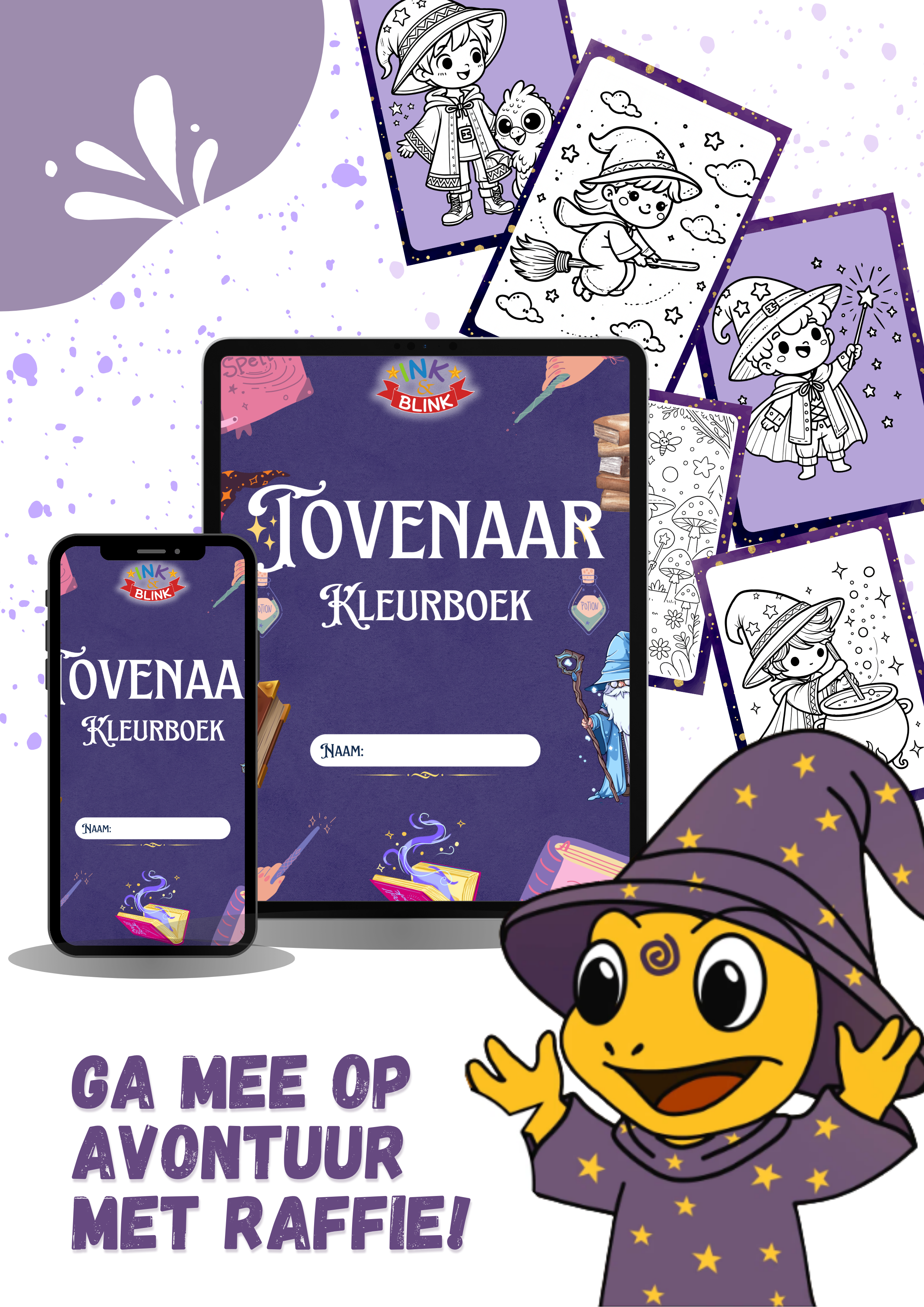 Tovenaar Kleurboek
