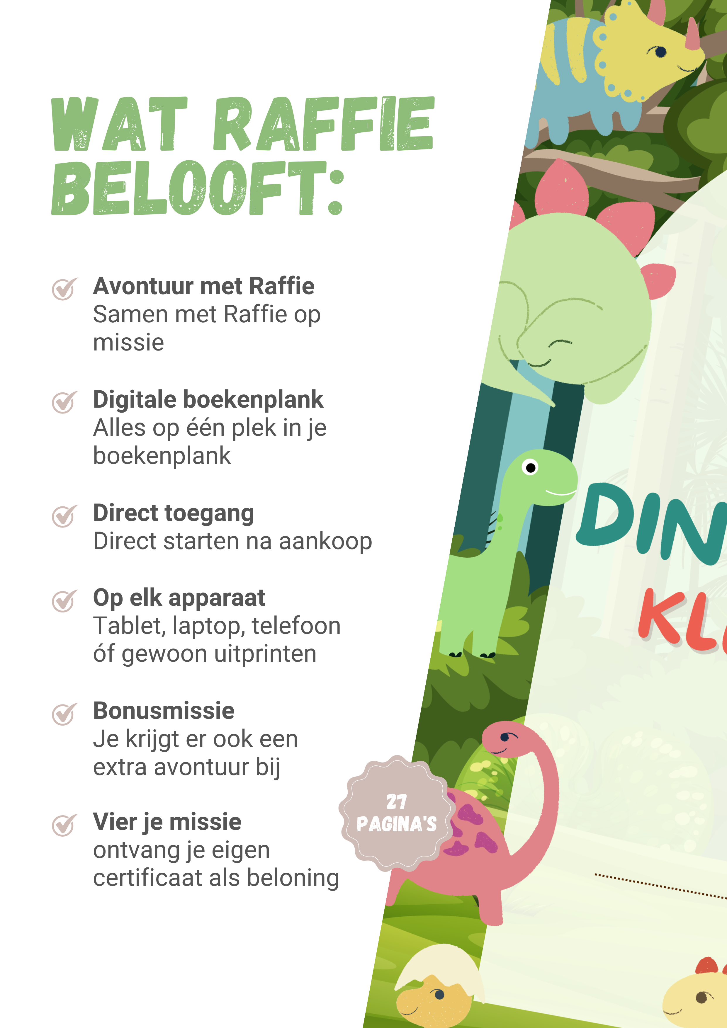 Dinosaurus Kleurboek
