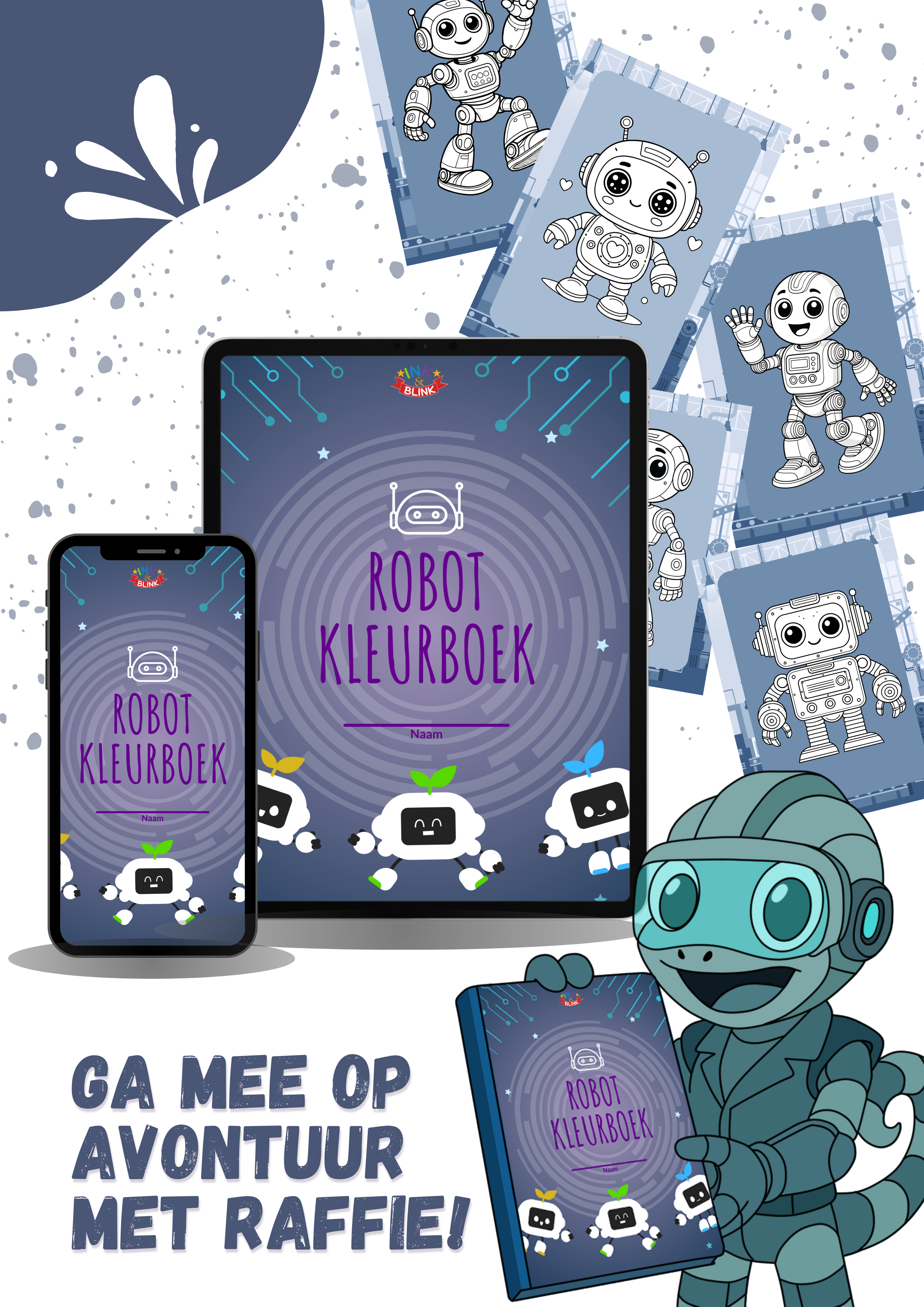 Robot Kleurboek