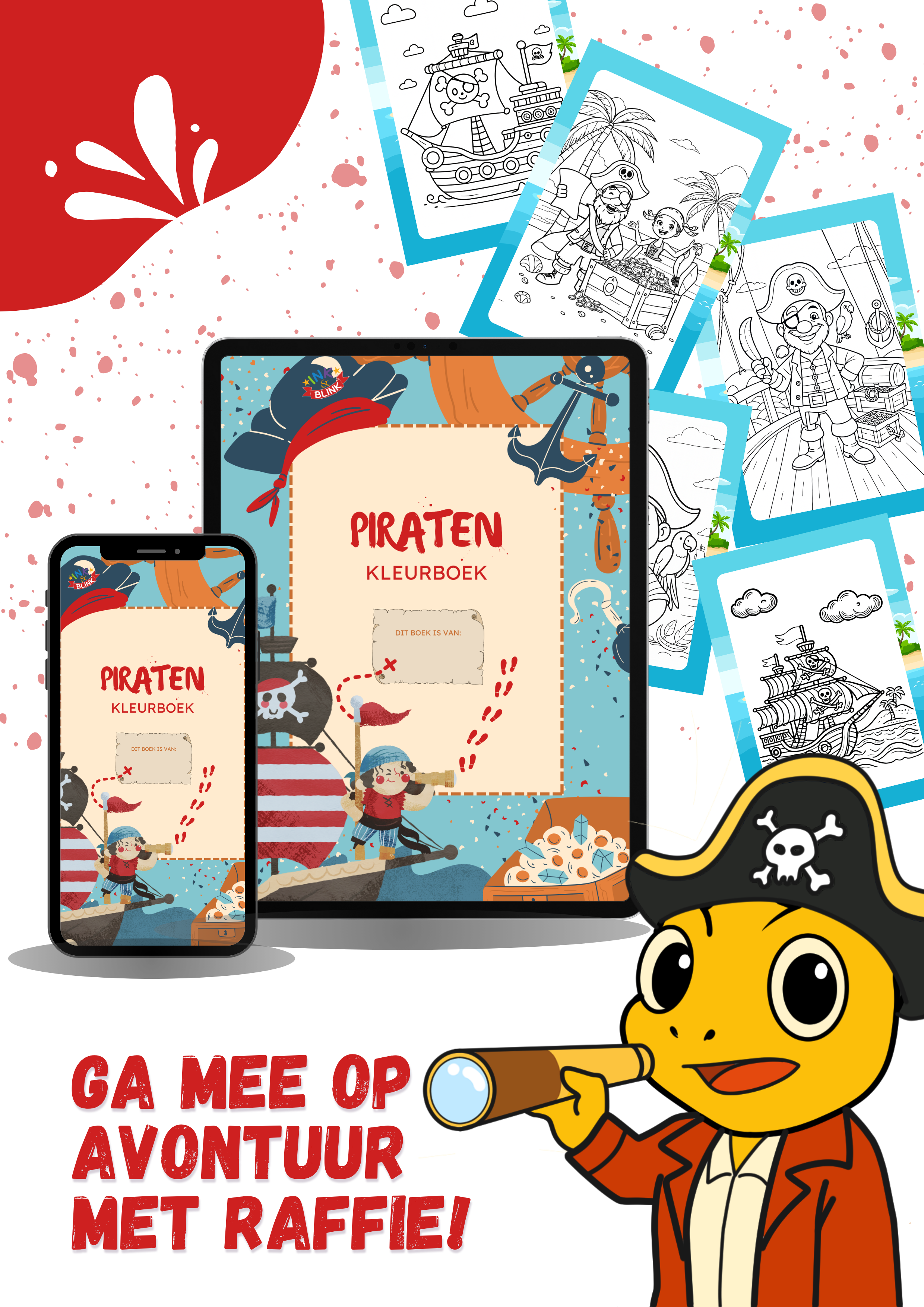 Piraten Kleurboek