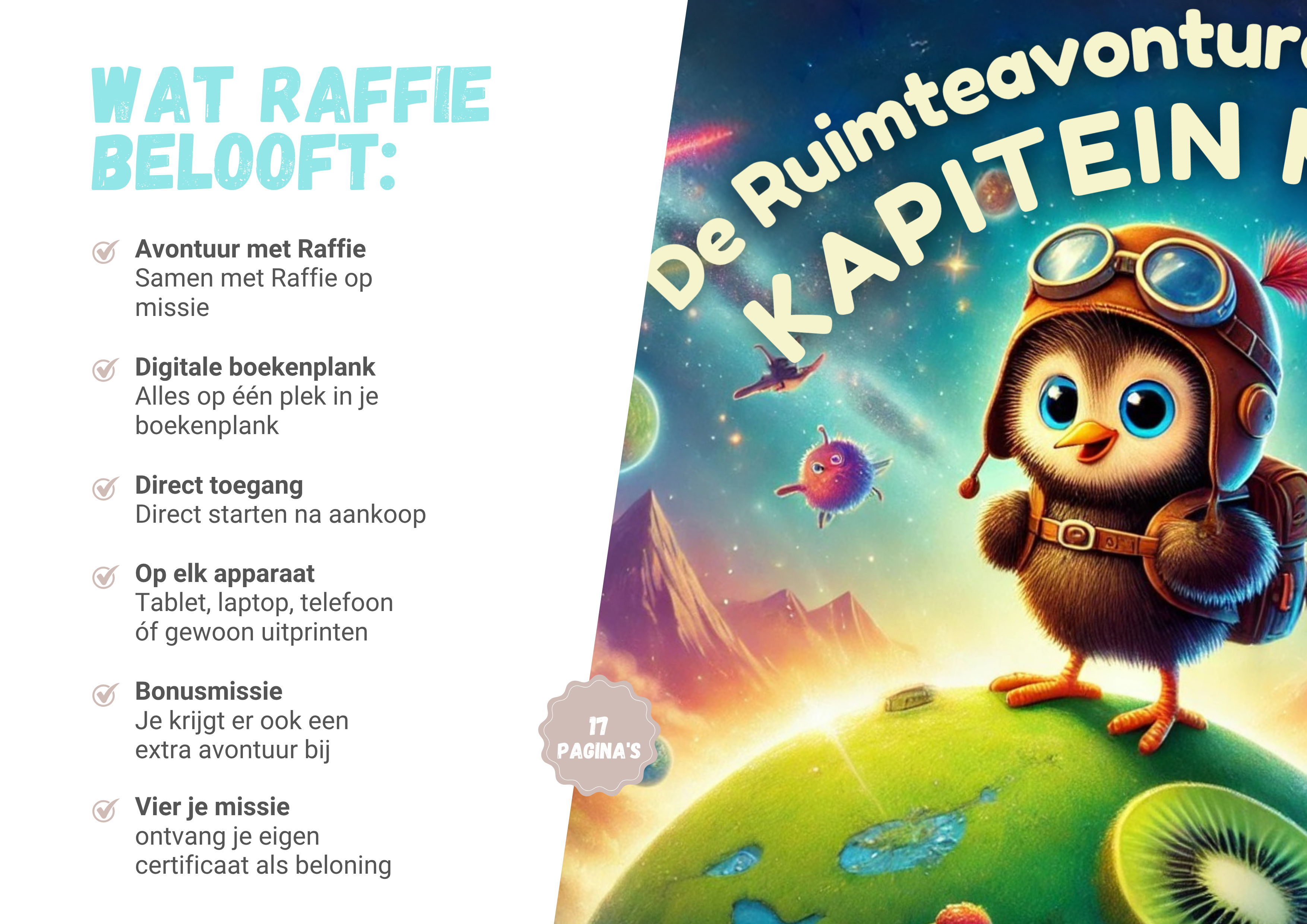 De Ruimteavonturen van Kapitein Kiwi