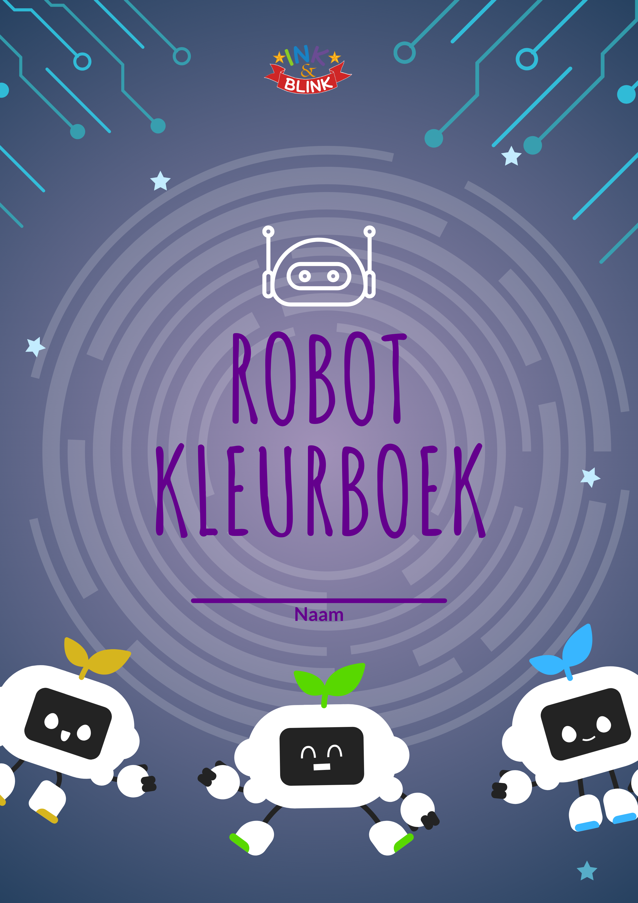 Robot Kleurboek