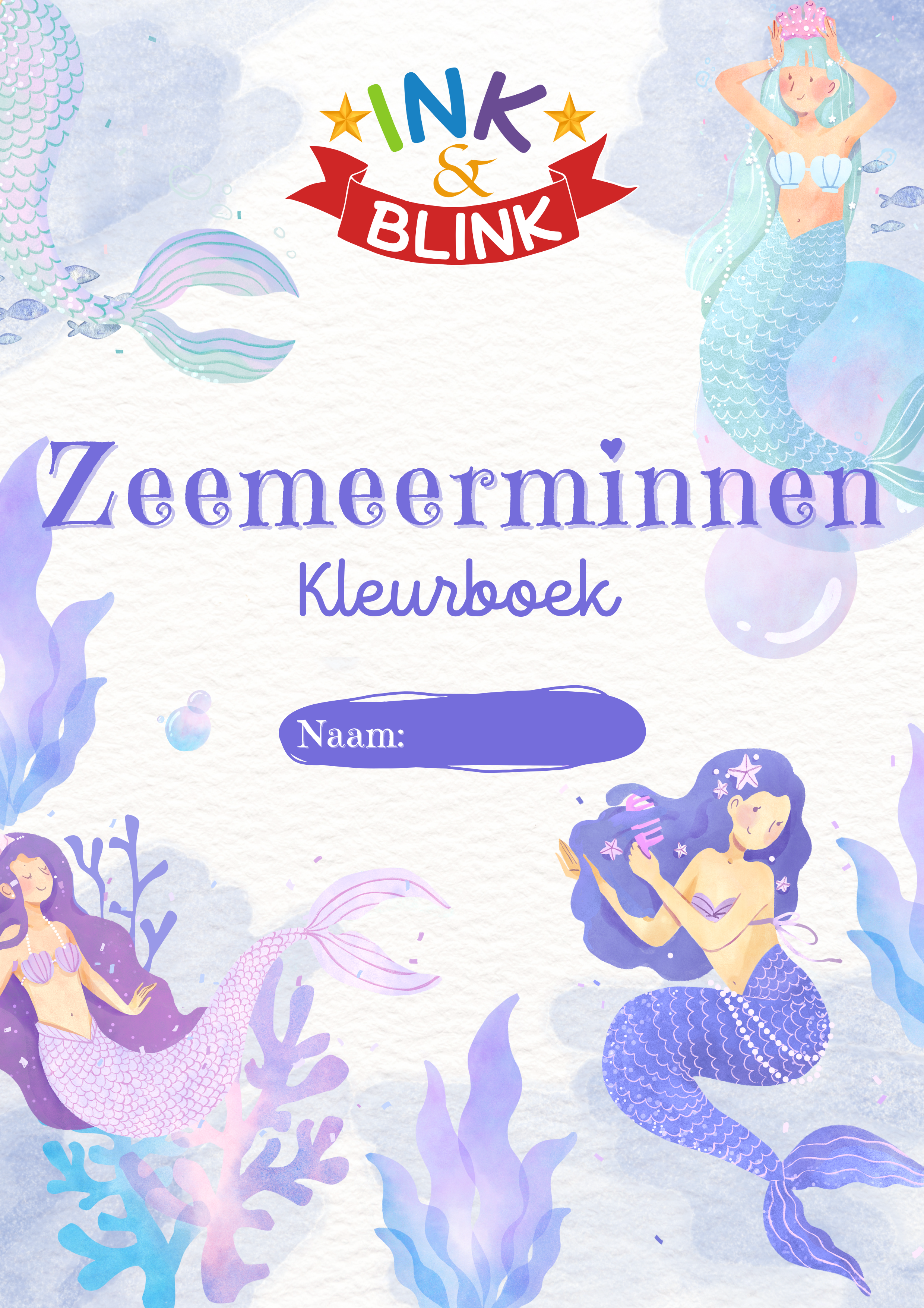 Zeemeerminnen Kleurboek