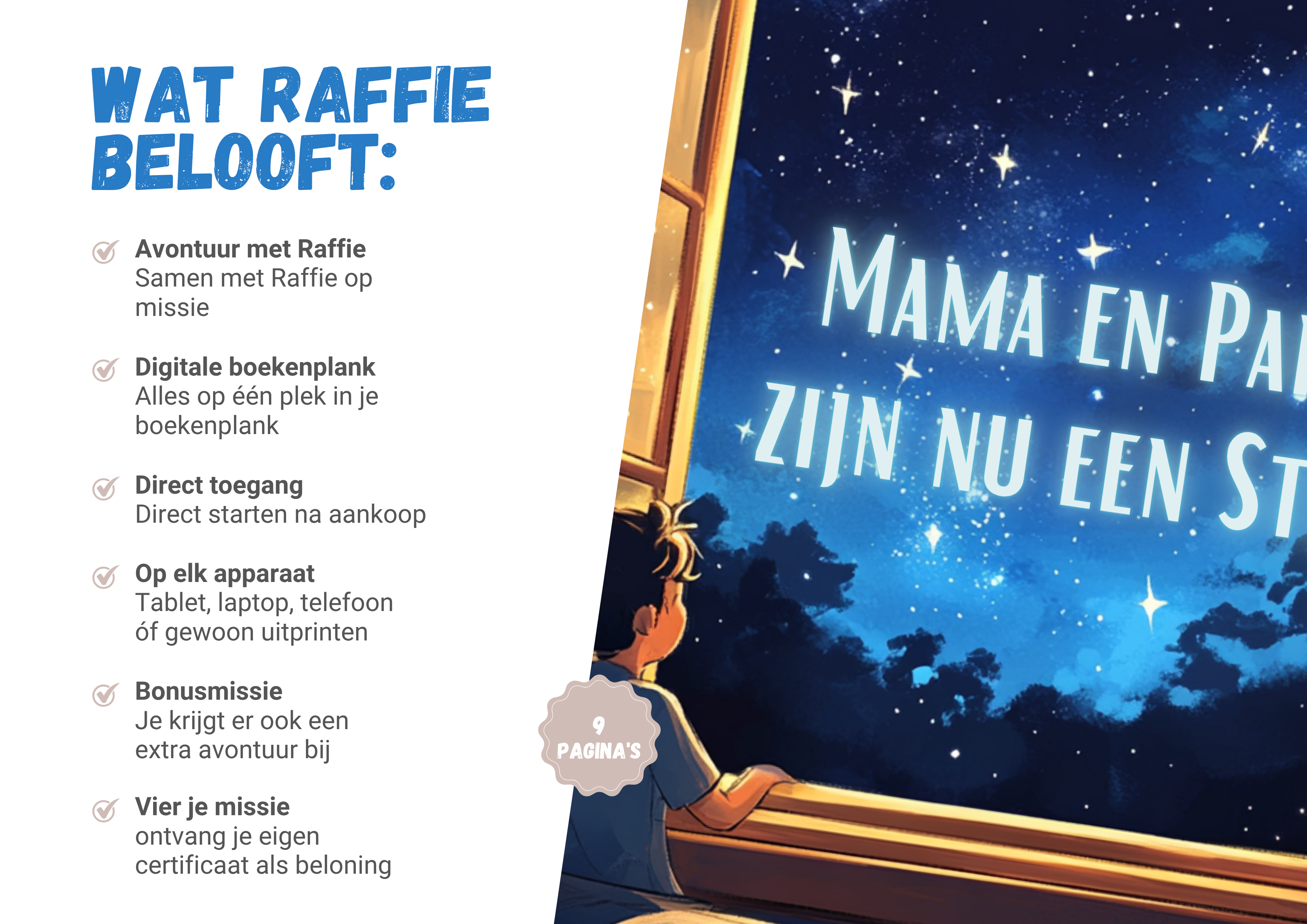 Mama en Papa zijn nu een Ster