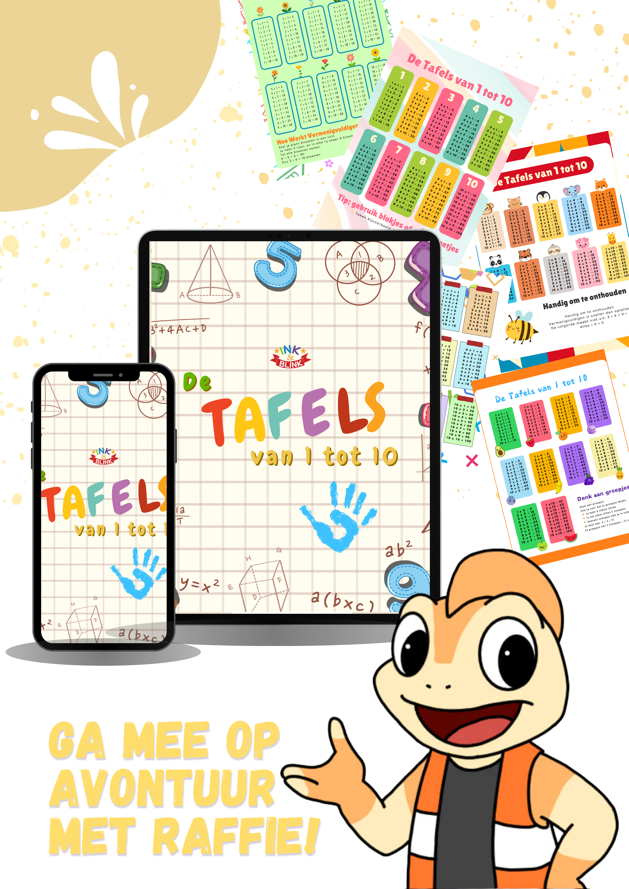 De Tafels van 1 tot 10