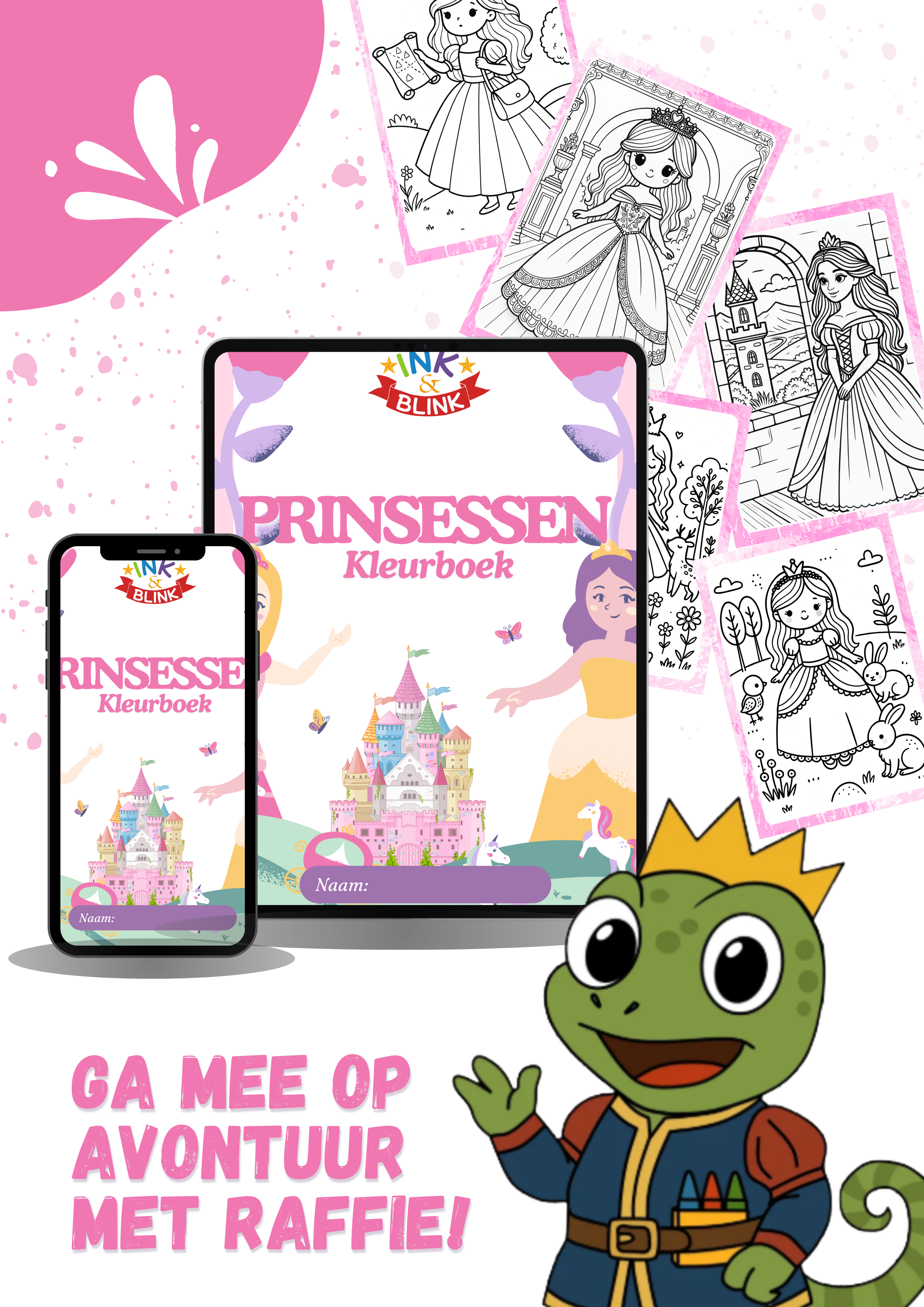 Prinsessen Kleurboek