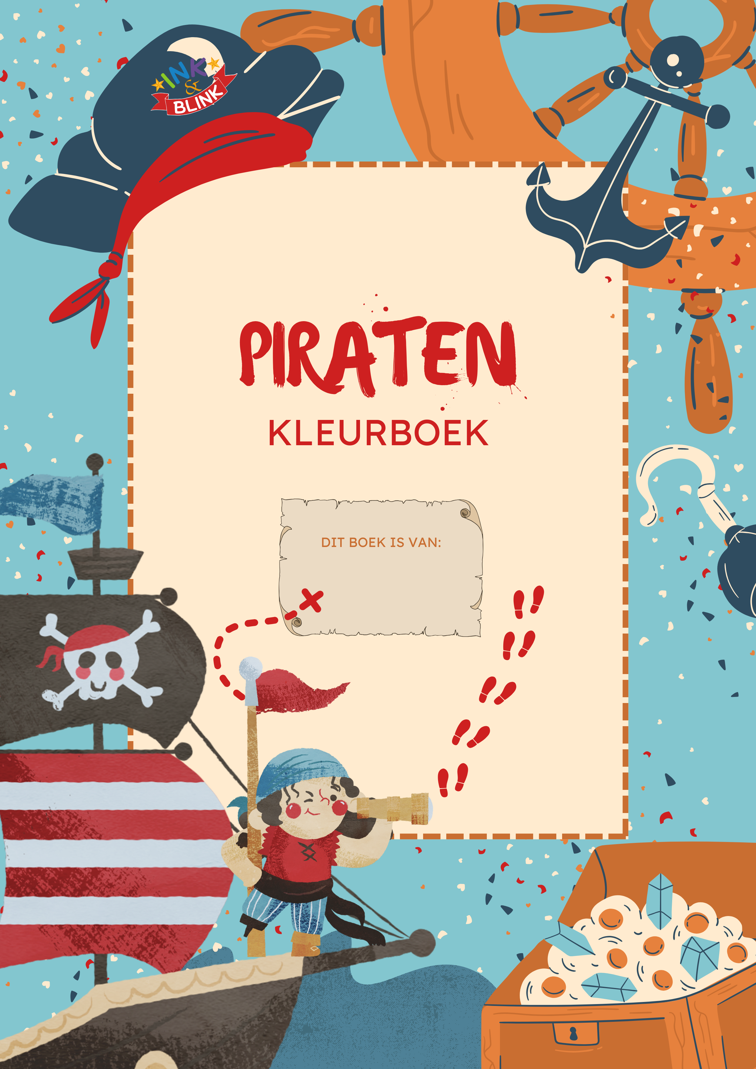 Piraten Kleurboek